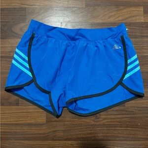ADIDAS Climalite blue running shorts. Size medium